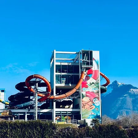 Historic House Aigle - Lake & Alps - Garden & Bbq Apartament Aigle