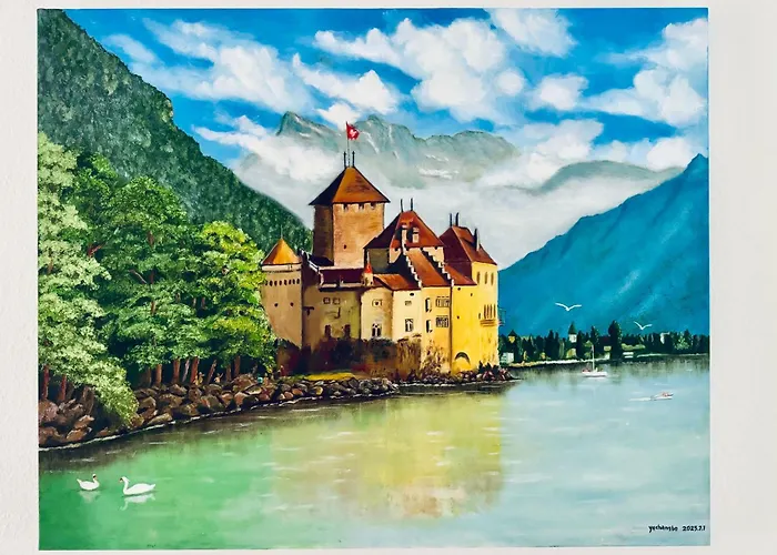 Historic House near Montreux, Leysin&Villars * Aigle