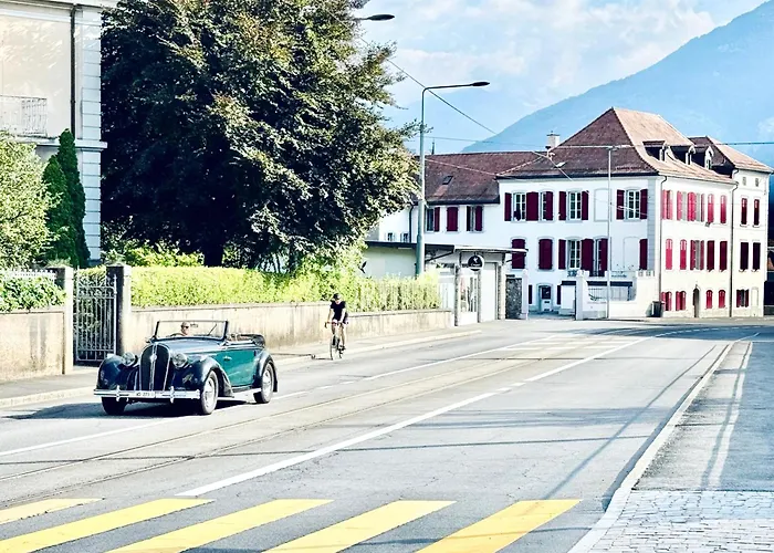 Historic House near Montreux, Leysin&Villars Appartement *