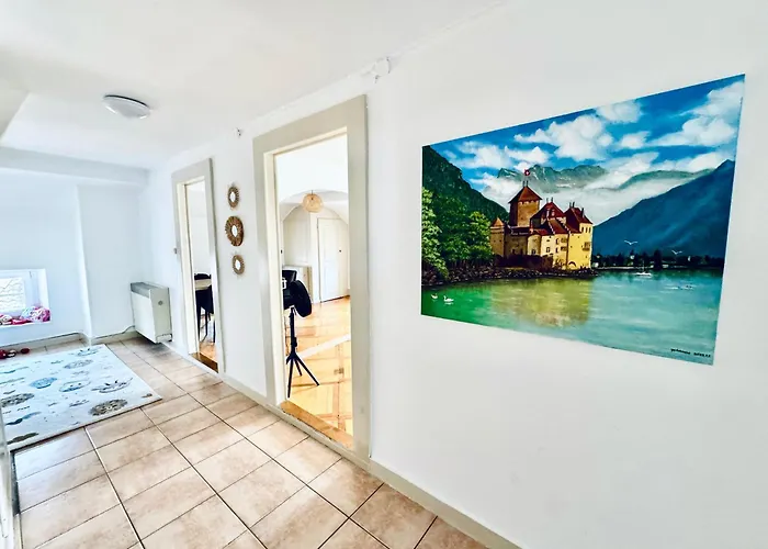 Historic House Aigle - Lake & Alps - Garden & Bbq