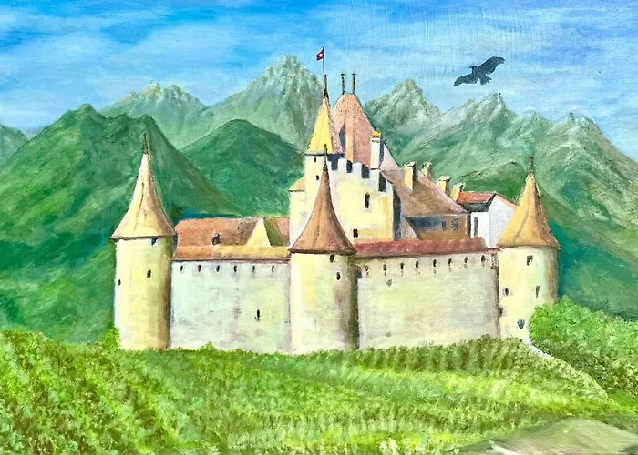 Historic House Aigle - Lake & Alps - Garden & Bbq Διαμέρισμα Aigle