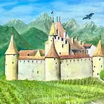 Historic House - & Alps - Garden & Bbq アパート エグル